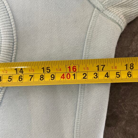 Lululemon Powder Blue Hooded Jacket Women's Size 6 - Picture 6 of 7